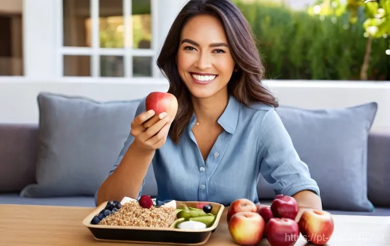 다이어트 지도사 실습장에서 배우는 실제 사례 - **"Carbohydrates as Allies: Ana's Transformation"**
    A split image depicting a young woman, Ana, ...